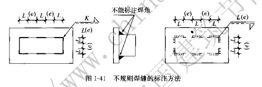 不规则焊缝的标方法